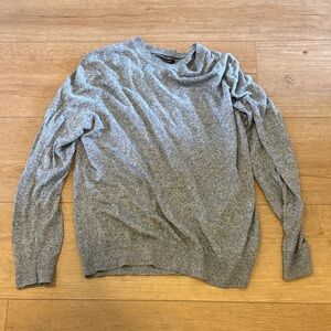 Banana Republic Heather Gray Crewneck Sweater
